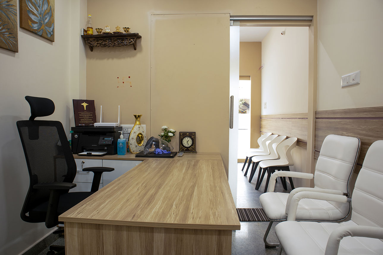 Aditya Clinic consultation room